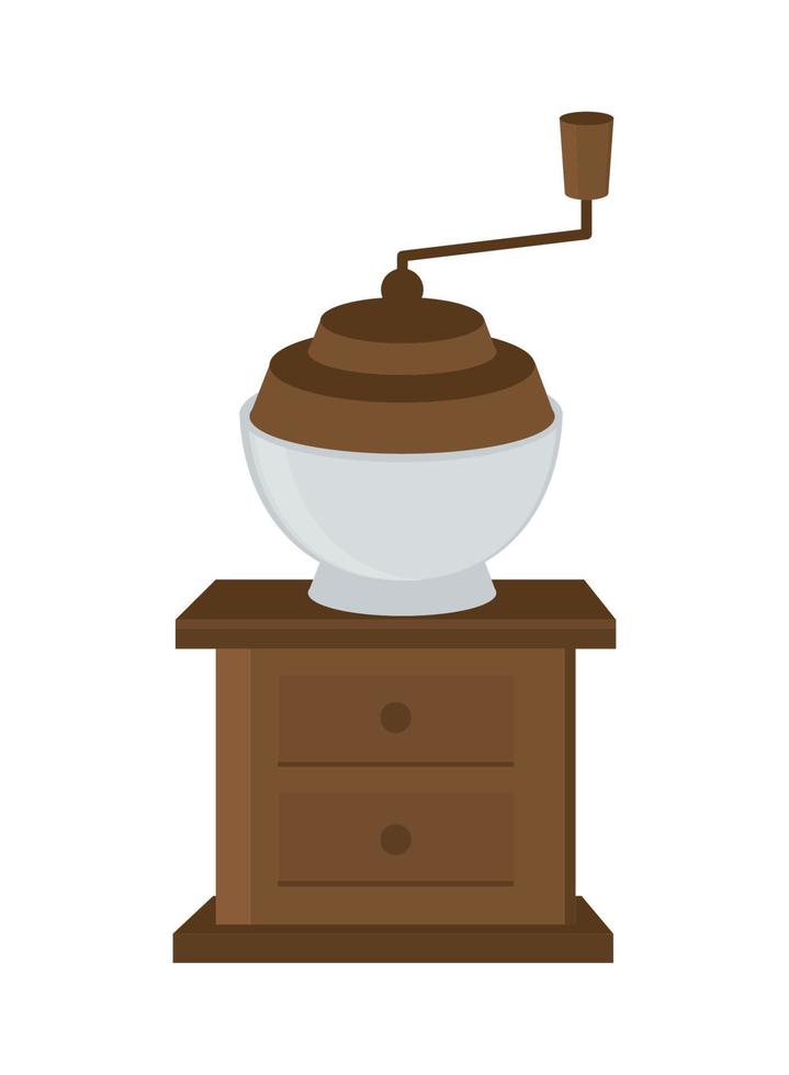 coffee grinder icon vector