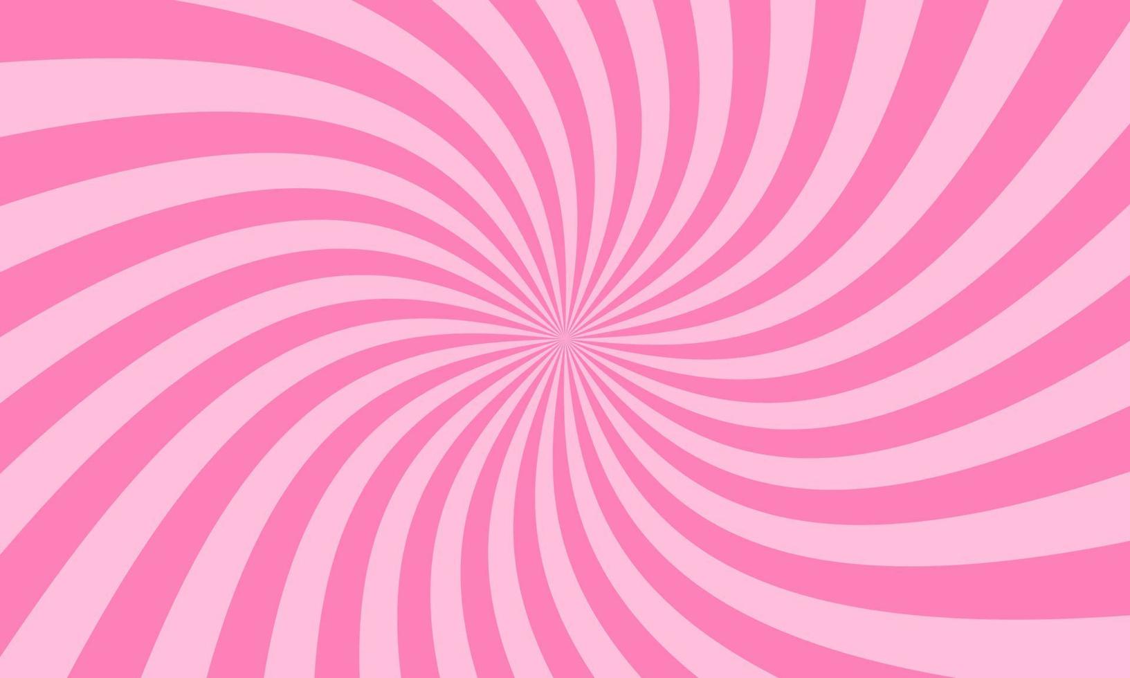 Pink rays background in retro style. Vector. 10962749 Vector Art at