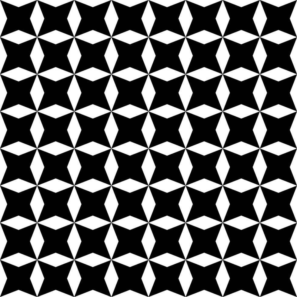 Black and white squares seamless pattern. Vector illustration.
