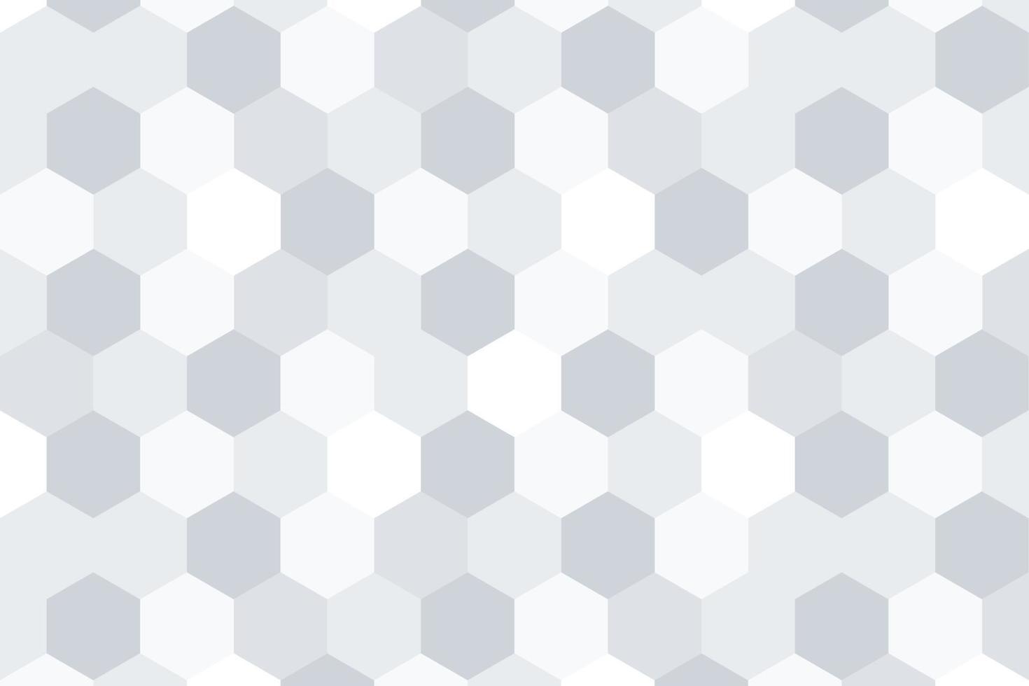 Abstract gray hexagonal background. Vector illustration.