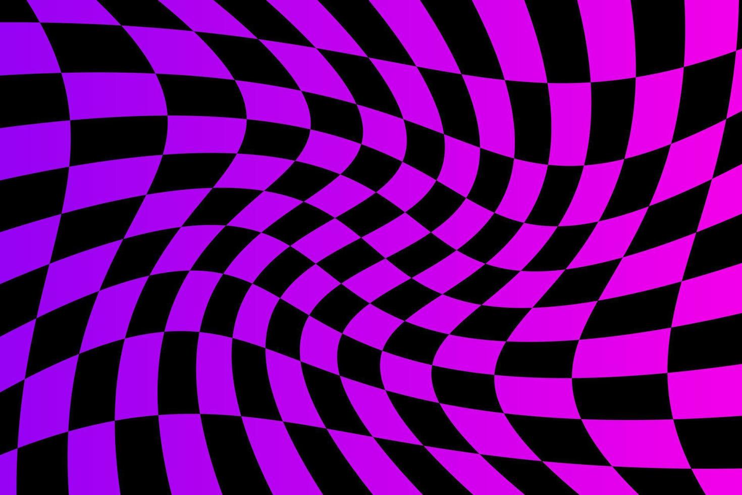 Abstract modern op art, checkered texture. Vector. vector