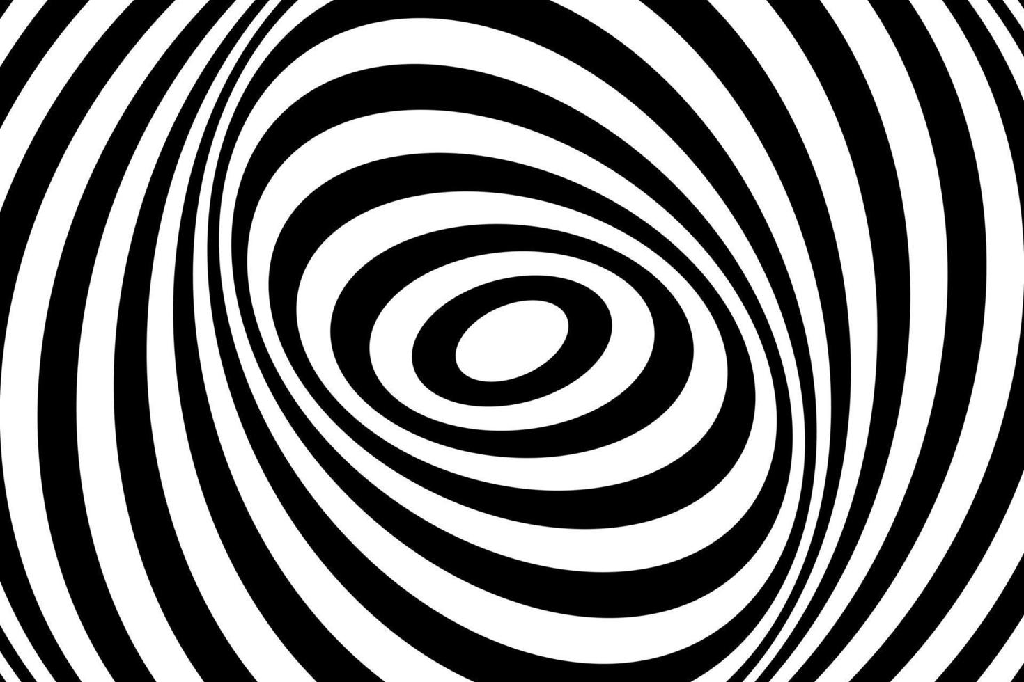 Black white abstract striped background. Optical art. Vector. vector