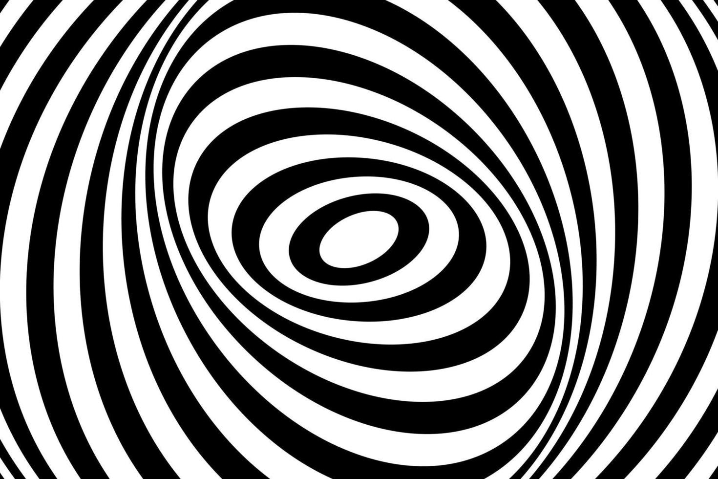 Black white abstract striped background. Optical art. Vector. vector