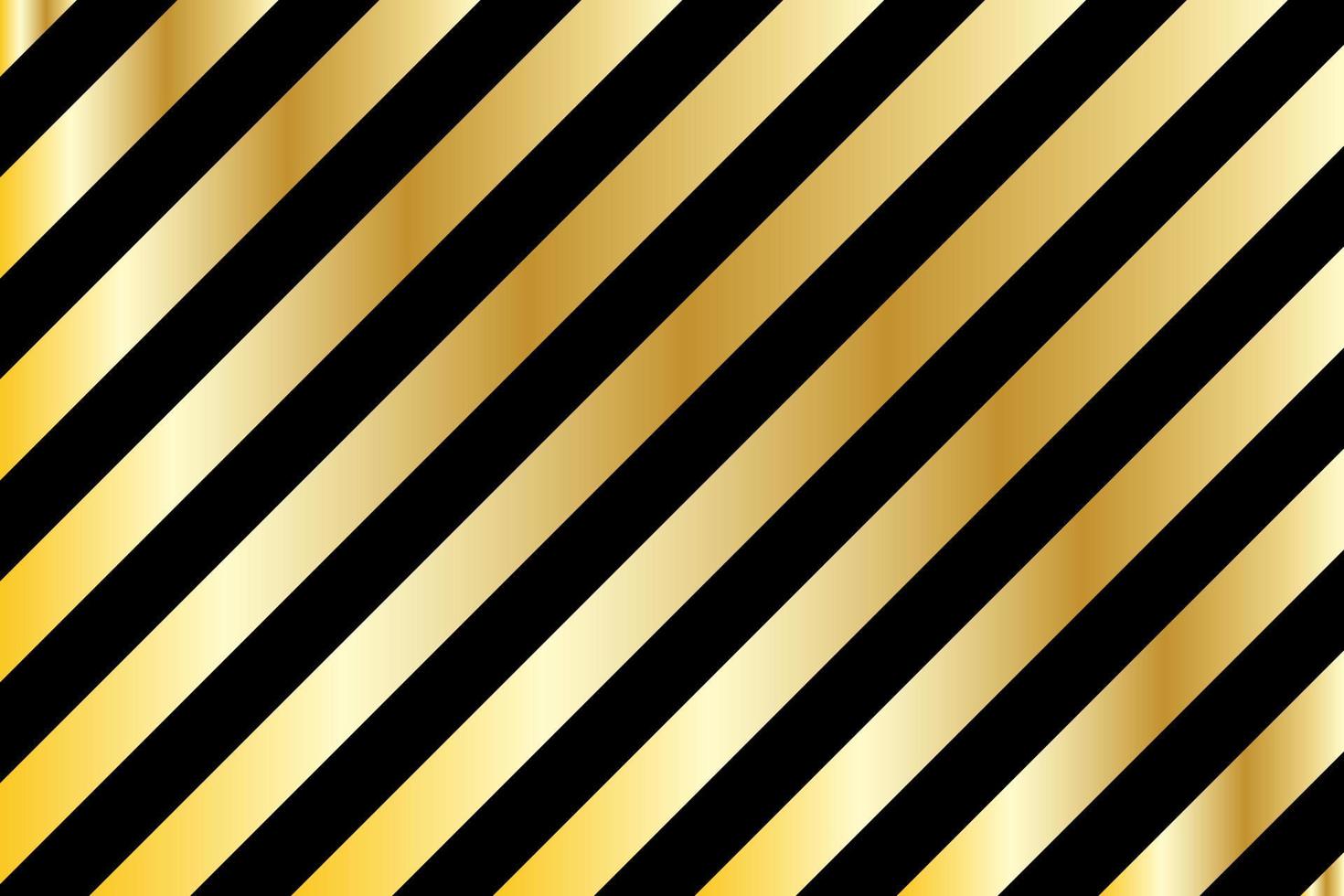 Black golden stripes pattern. Abstract background. Vector illustration.