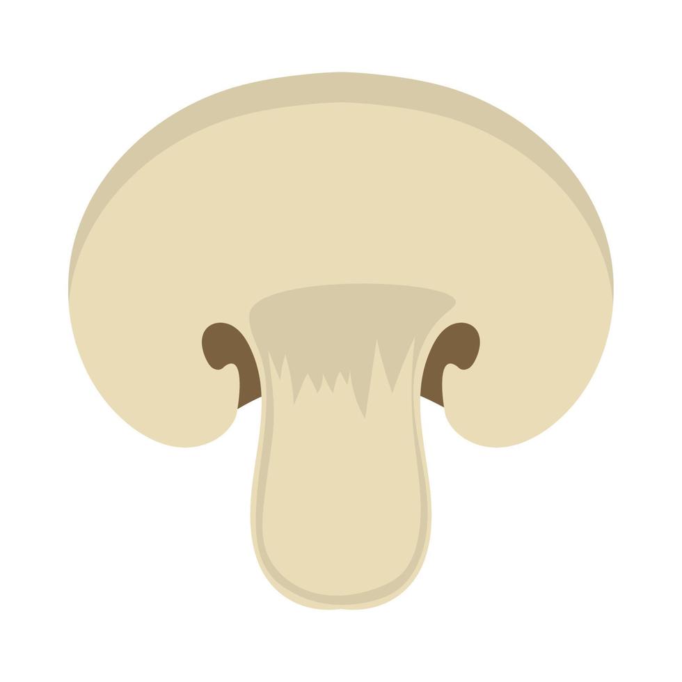 mushroom vegetable icon vector