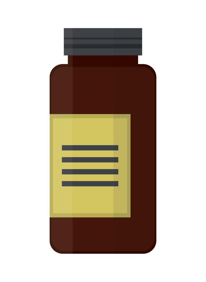 medicine bottle drug vector