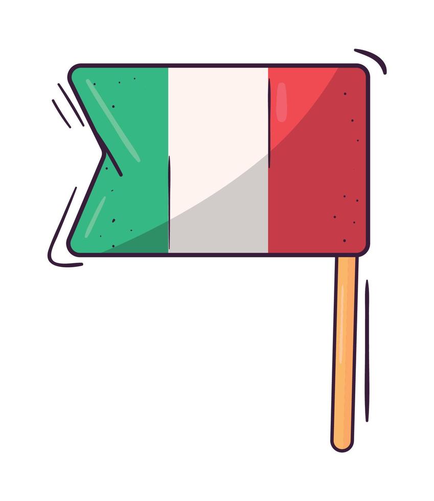 flag of mexico vector