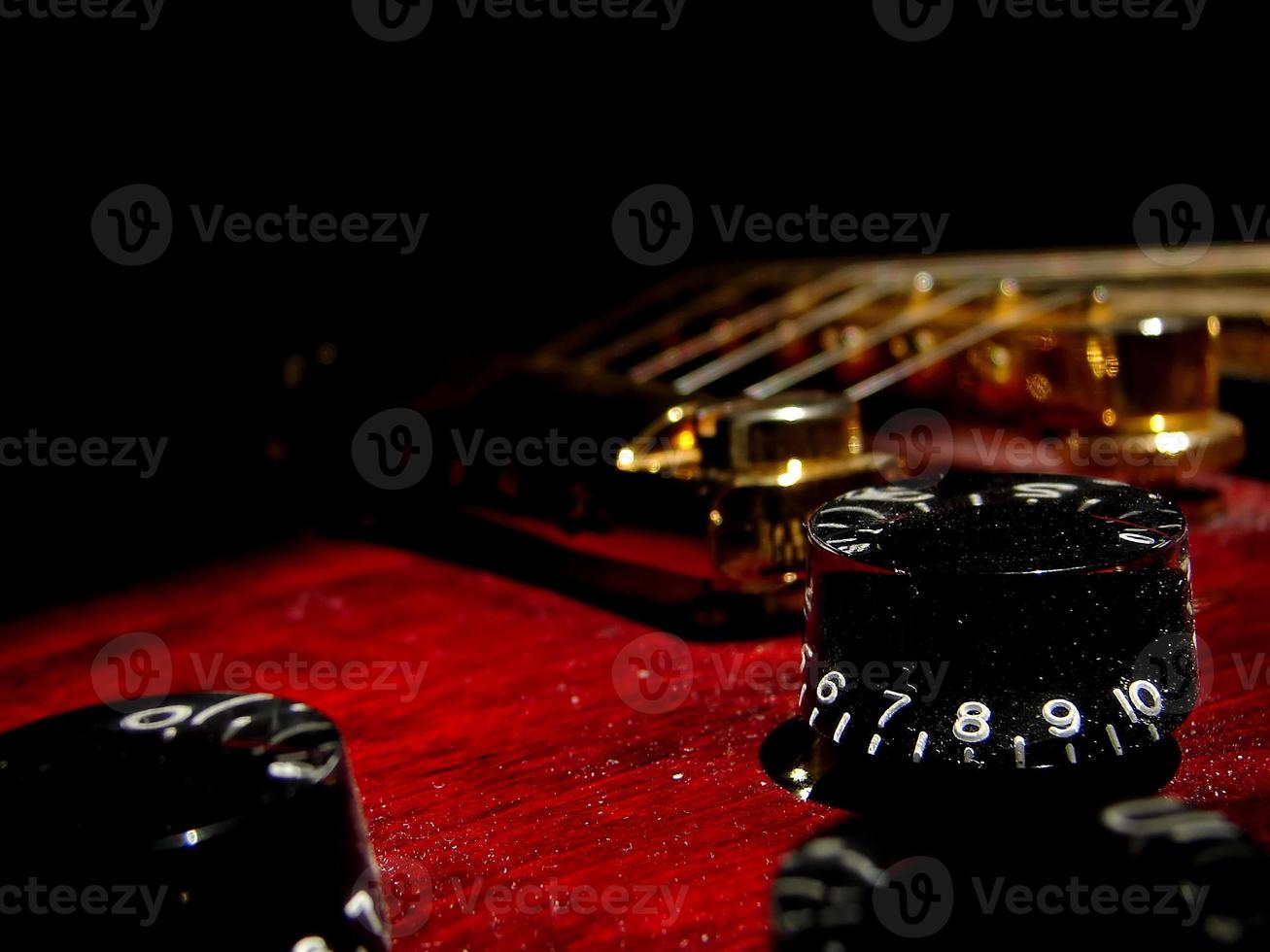 electric guitar view photo