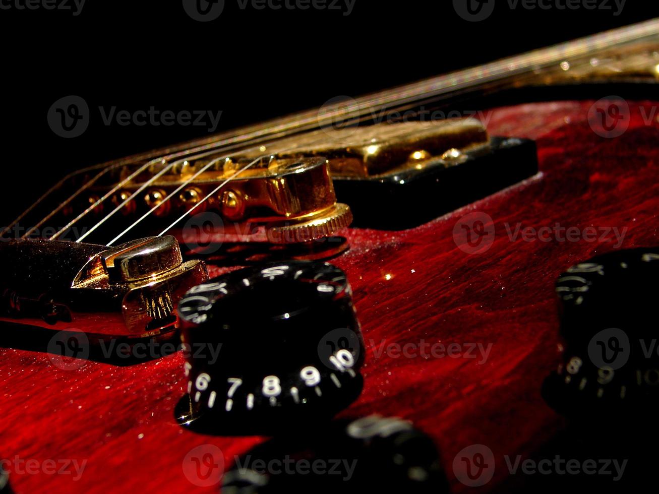 electric guitar view photo