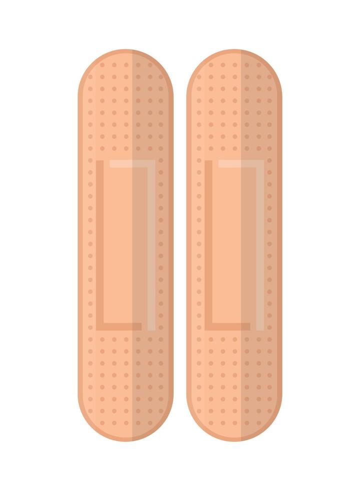 medical plaster aid vector