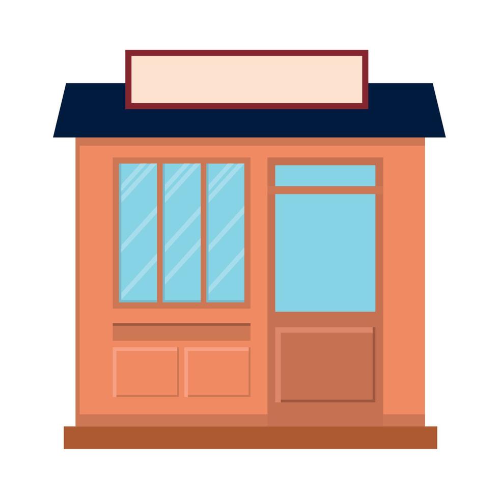 store exterior icon vector