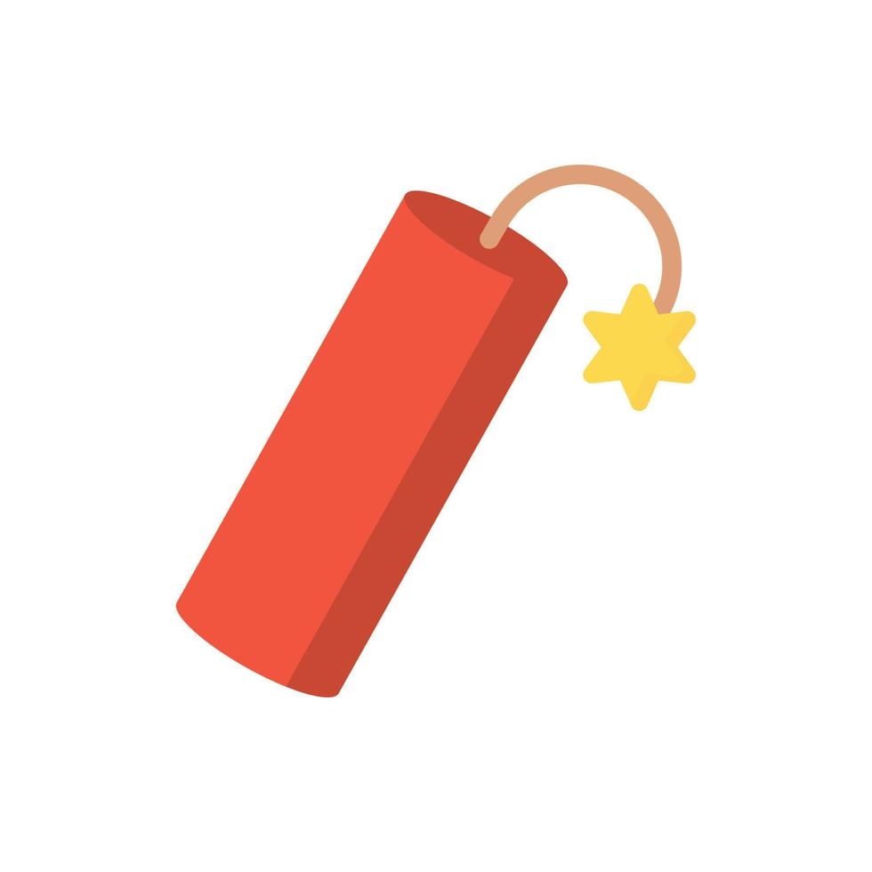 dynamite explosive icon vector