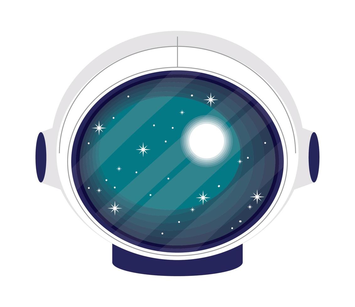 icono de astronauta espacial vector