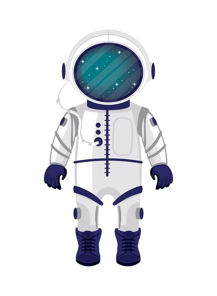space astronaut in suit vector
