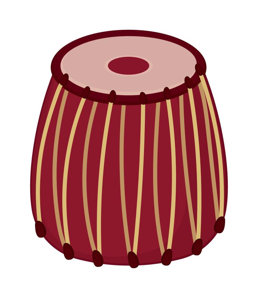 instrumento musical de tambor vector