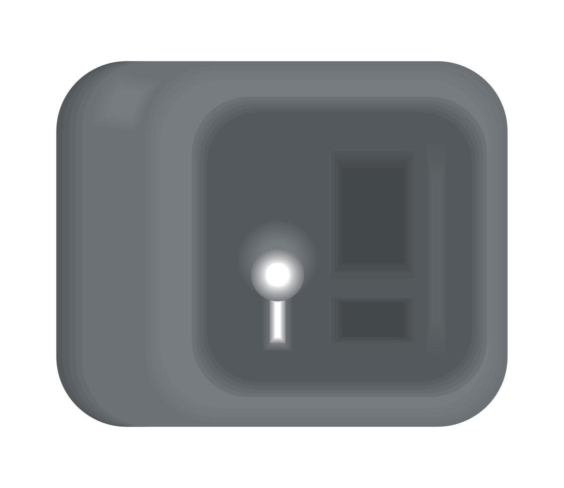 safe box icon vector