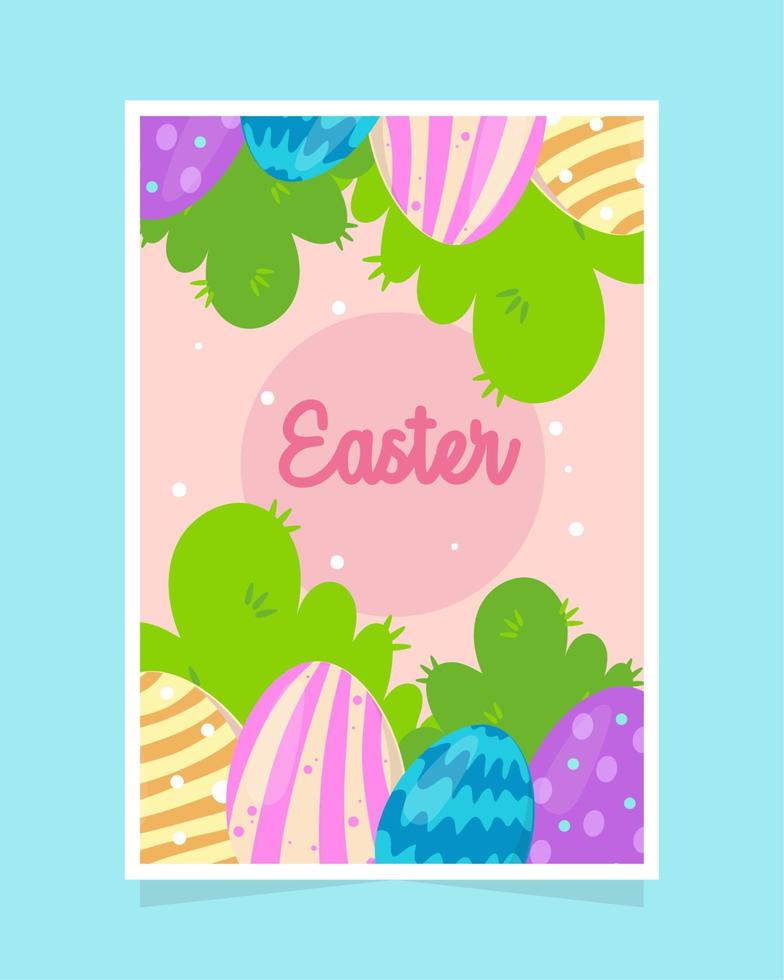 easter party celebration vector