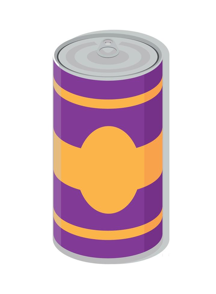 canned food icon vector