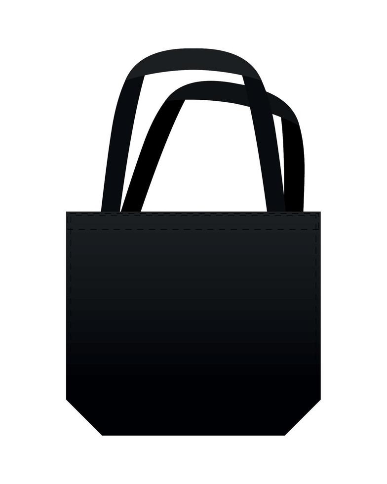 bolsa de compras fondo blanco vector