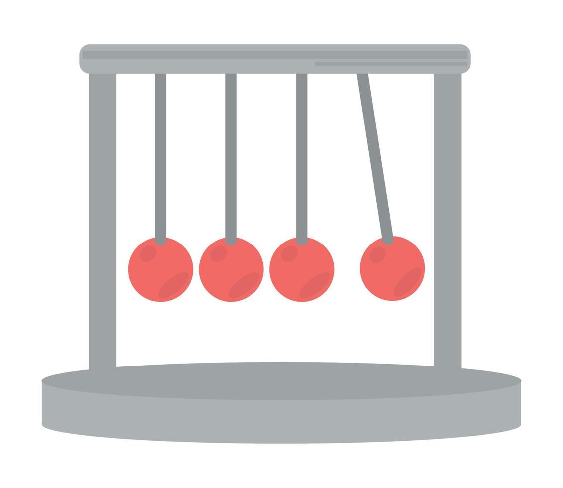 pendulum balls icon vector