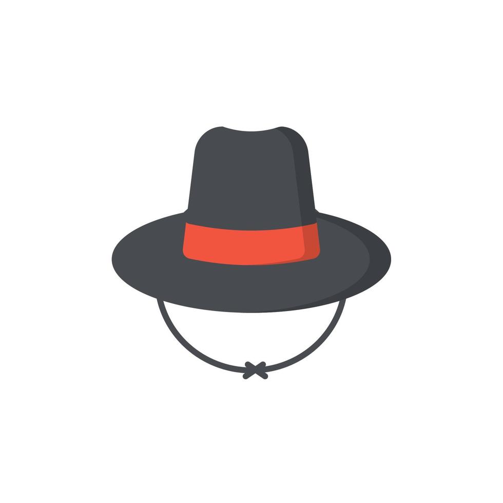 western hat accessory vector