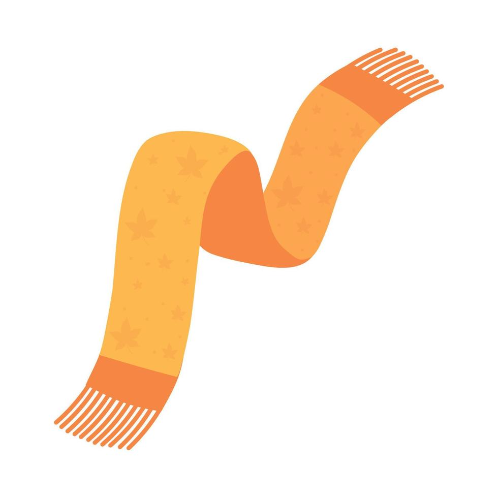 scarf cloth icon vector