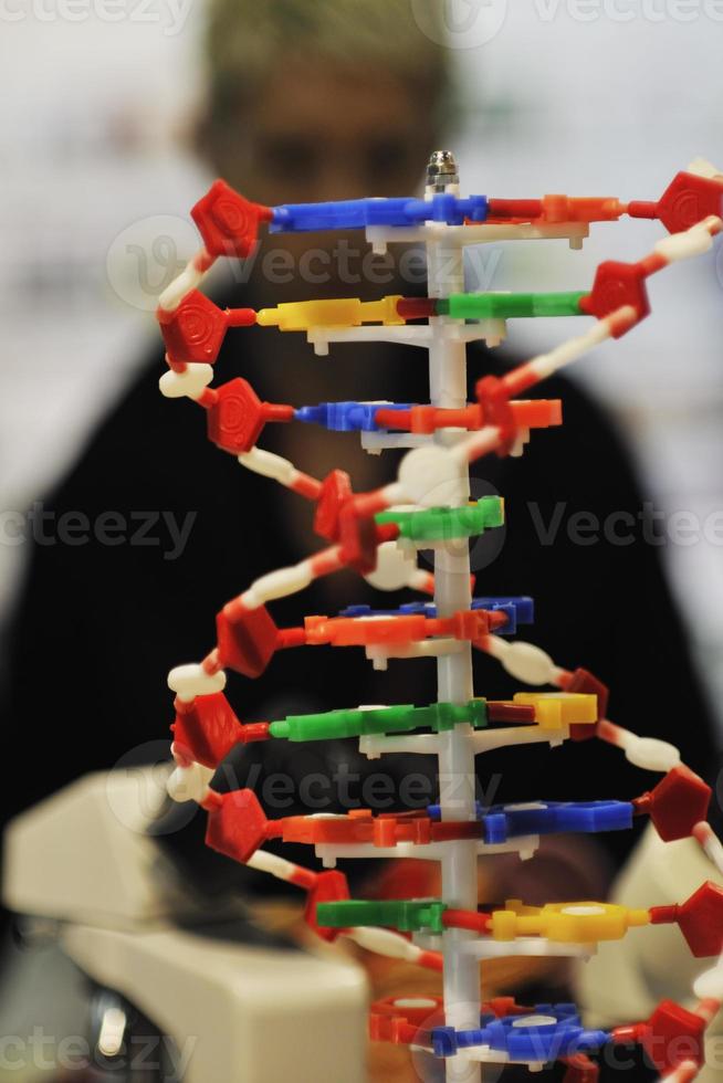 dna chain spiral photo