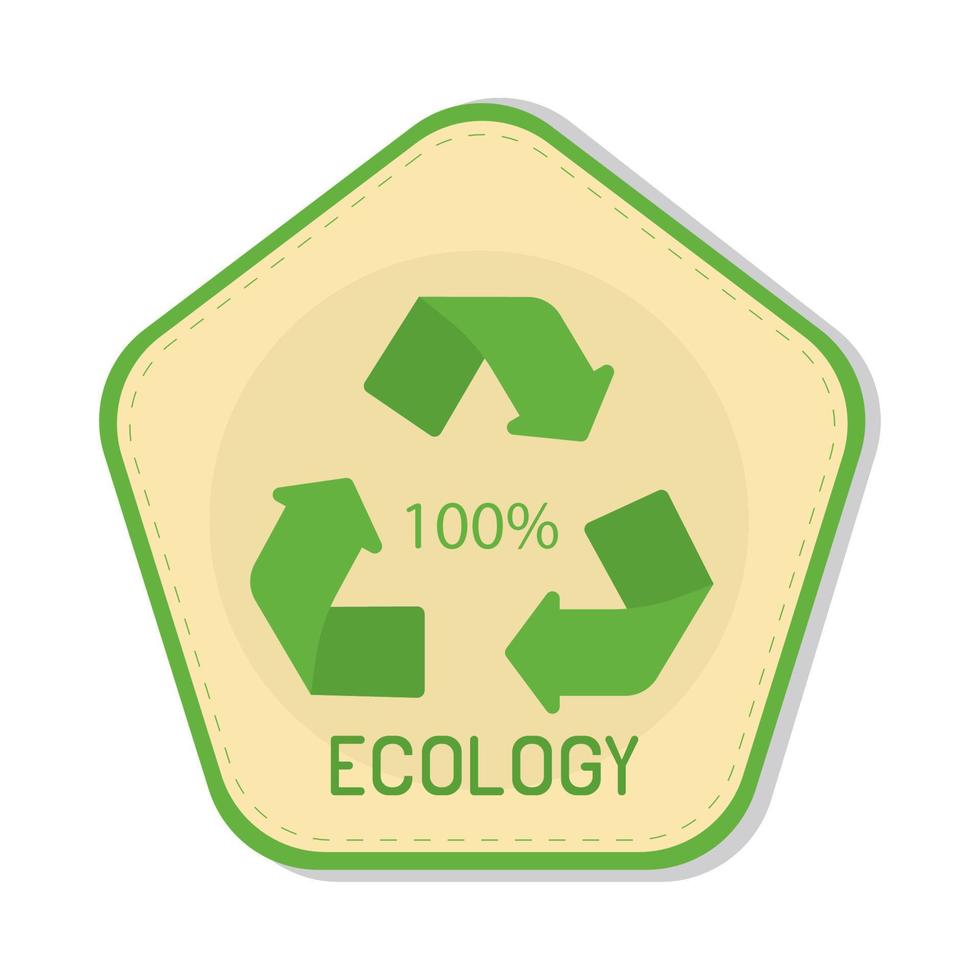 ecológico y reciclar vector