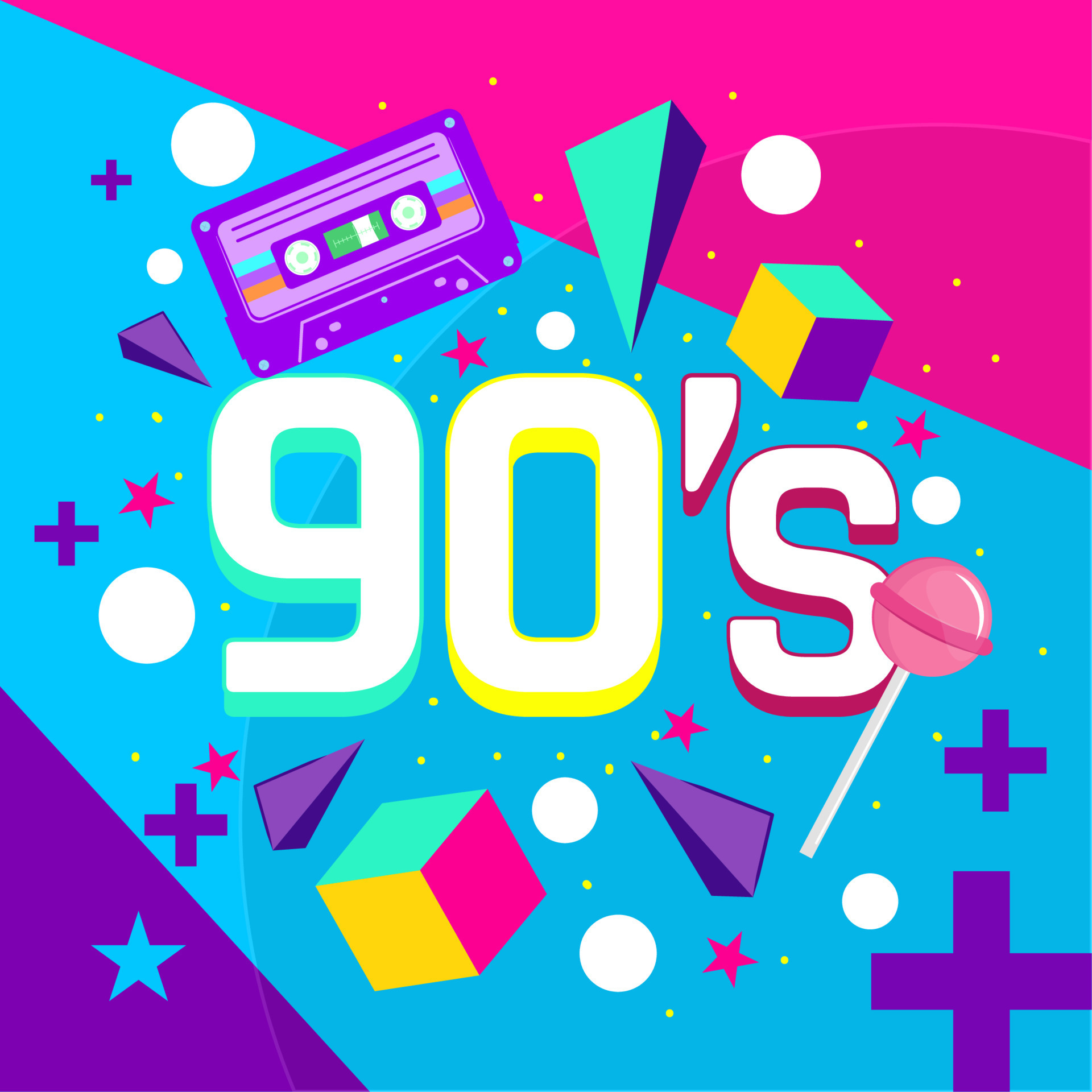 90s vintage memphis 10964912 Vector Art at Vecteezy