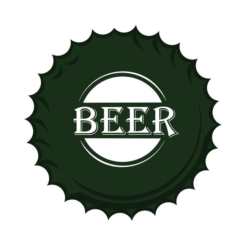 beer bottle cap 10965134 Vector Art at Vecteezy