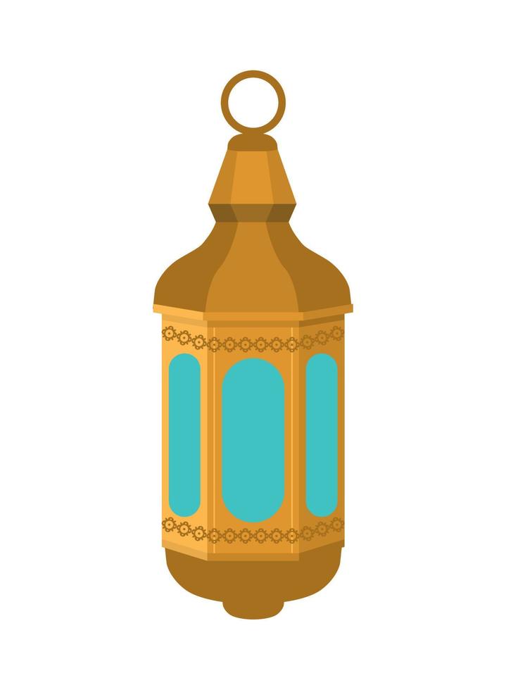 decorative lantern ornament vector
