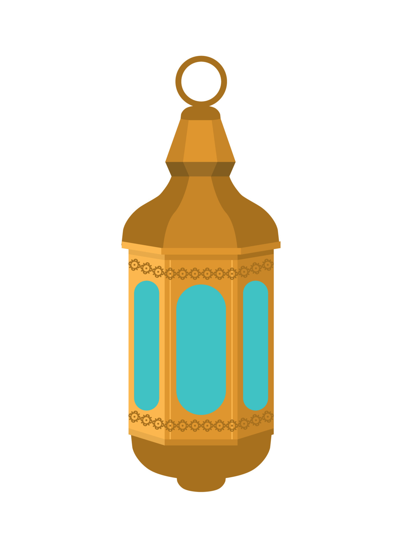 decorative lantern ornament 10965143 Vector Art at Vecteezy