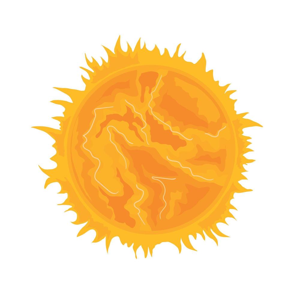 sun space and universe vector