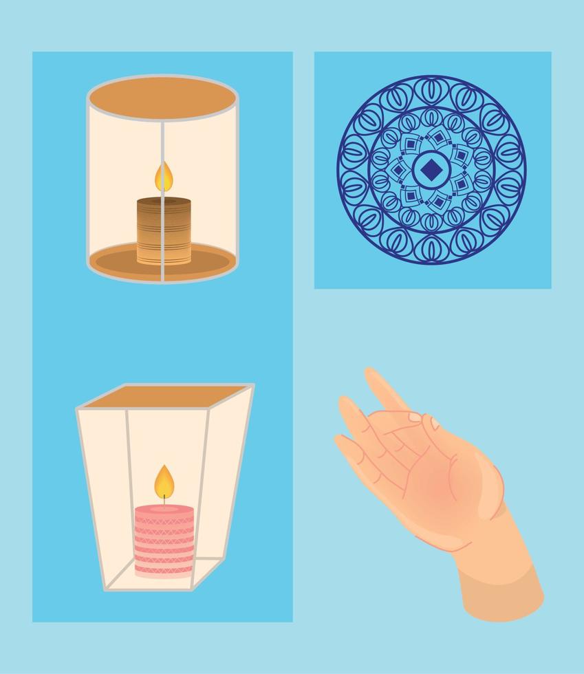 vesak buddhist celebration vector