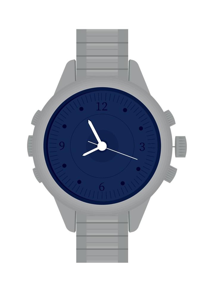 watch flat icon vector