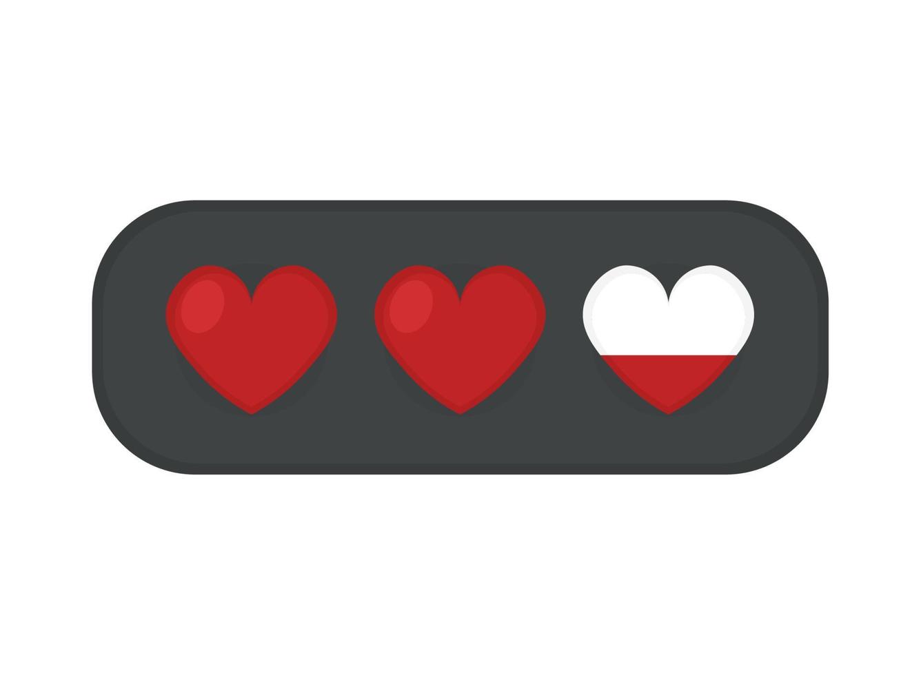 video game lives vector