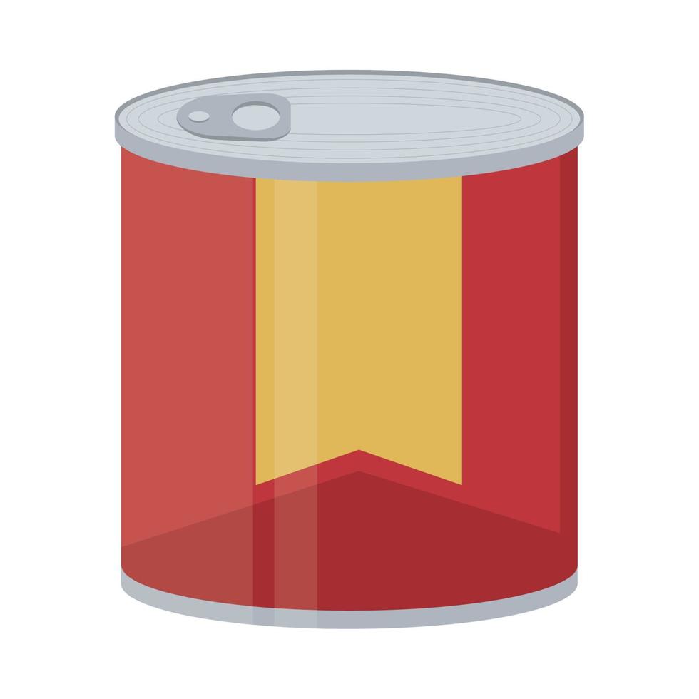 canned food icon vector
