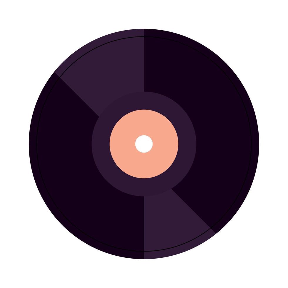 disco de vinilo lp vector