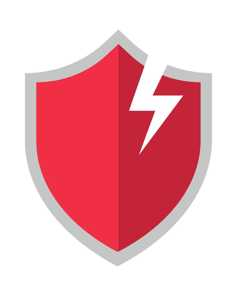 shield cyber fraud vector