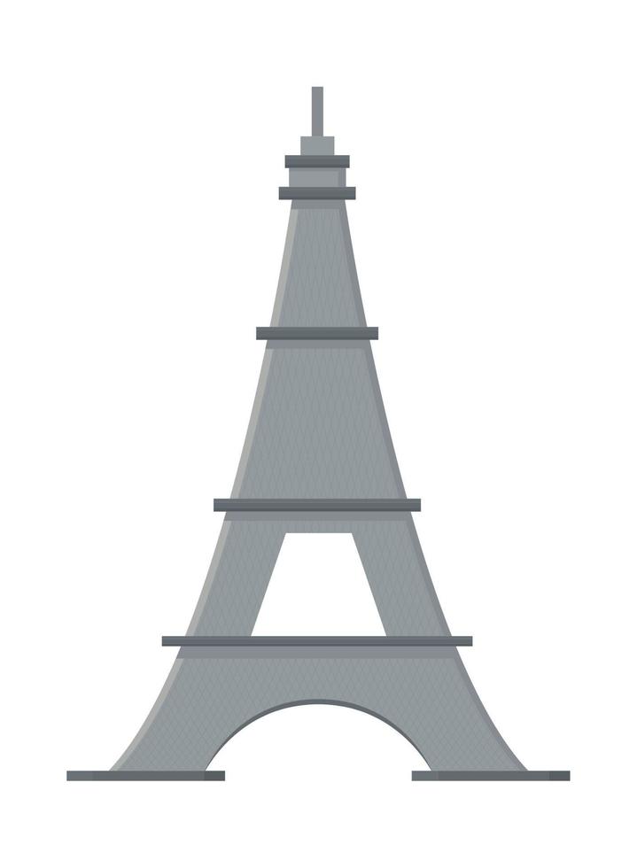 eiffel tower icon vector