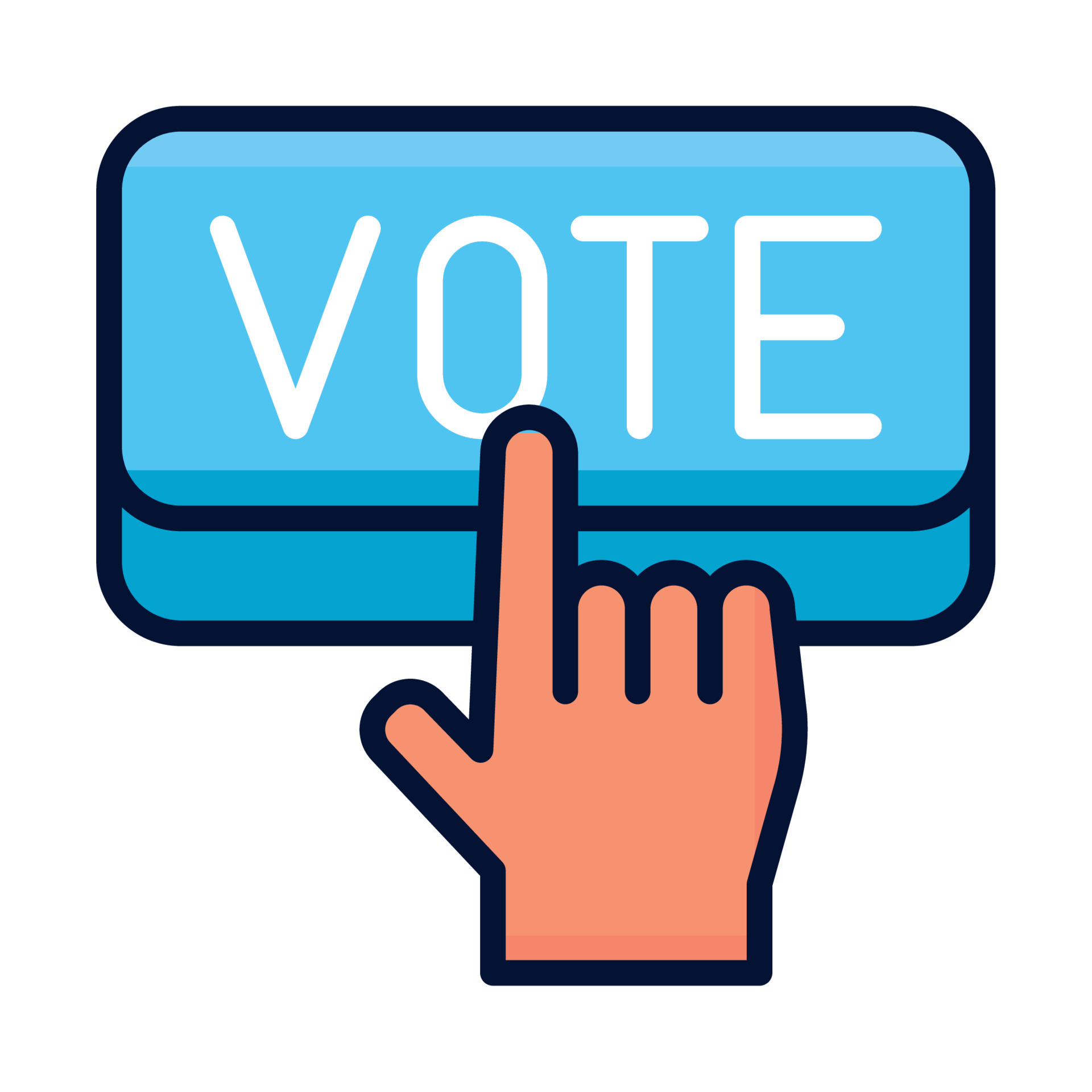 elections vote button 10966418 Vector Art at Vecteezy