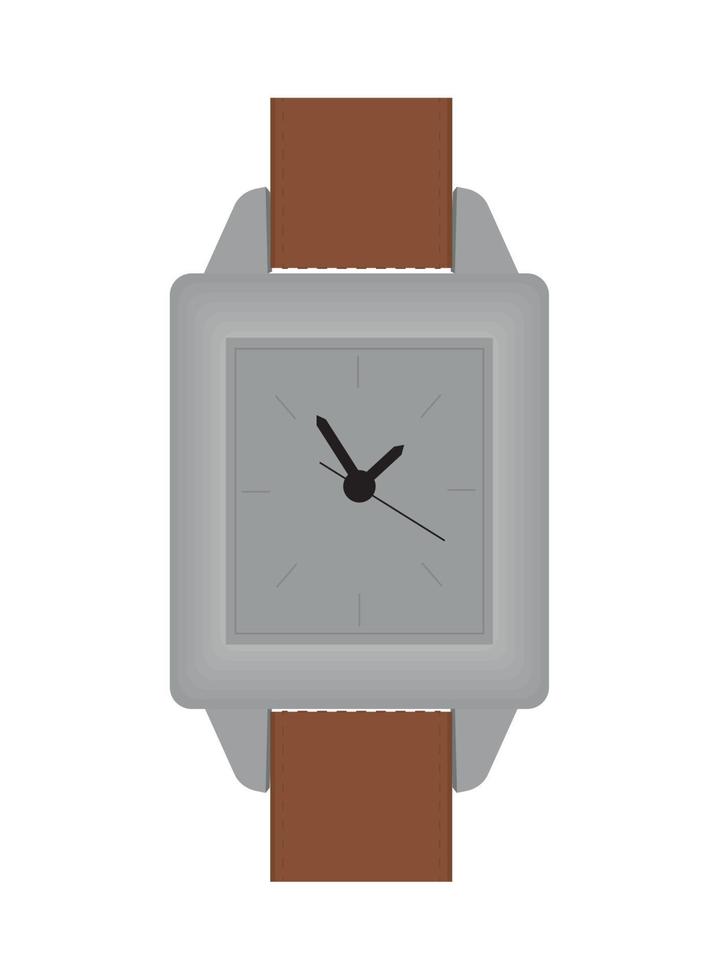 wristwatch flat icon vector