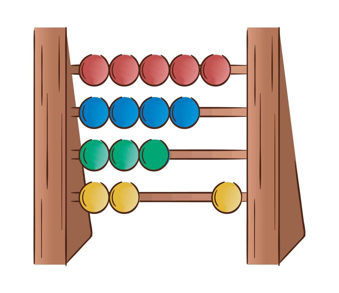 abacus supply icon vector