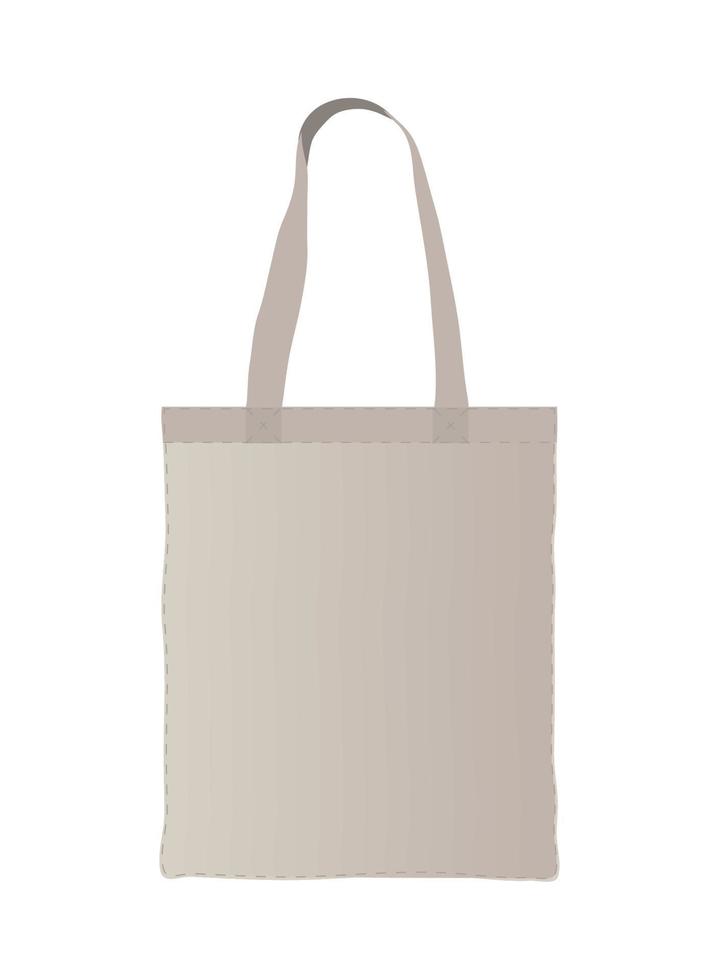 shopping bag flat icon vector