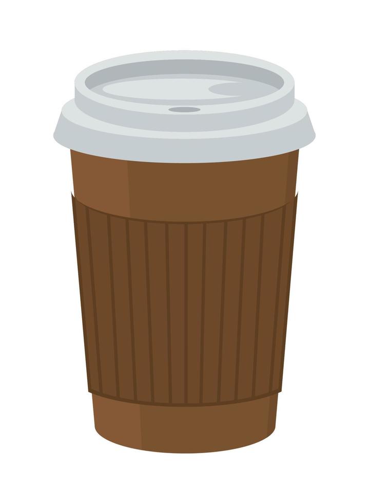 paper cup of coffee vector