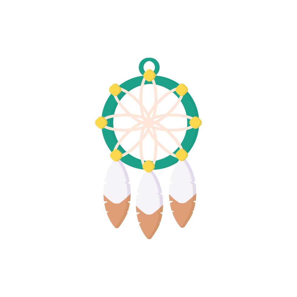 dream catcher boho vector