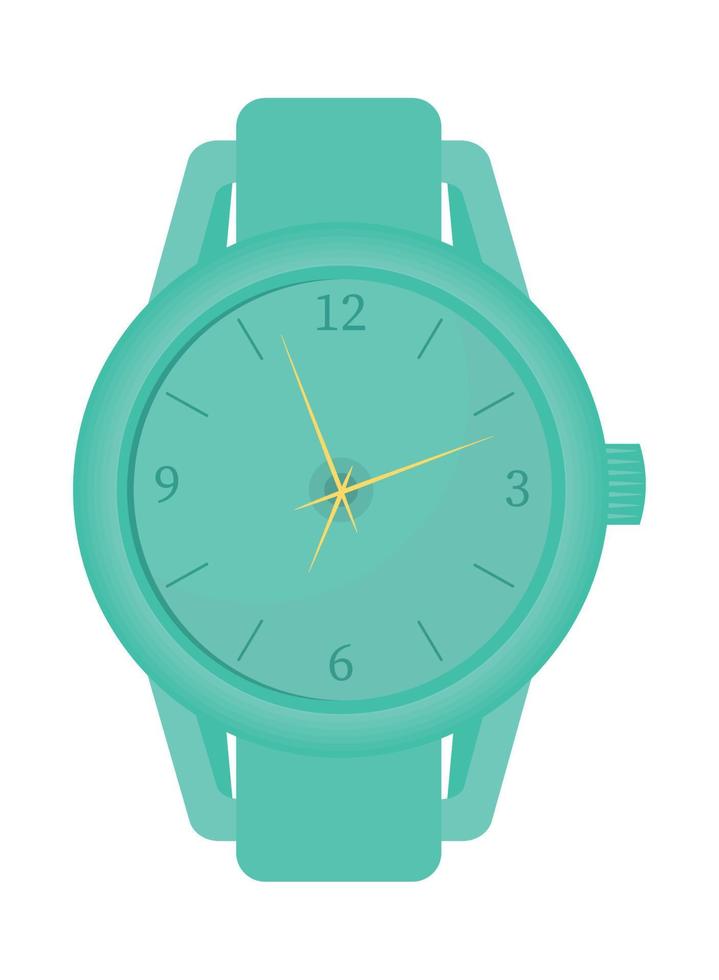 green sport watch vector