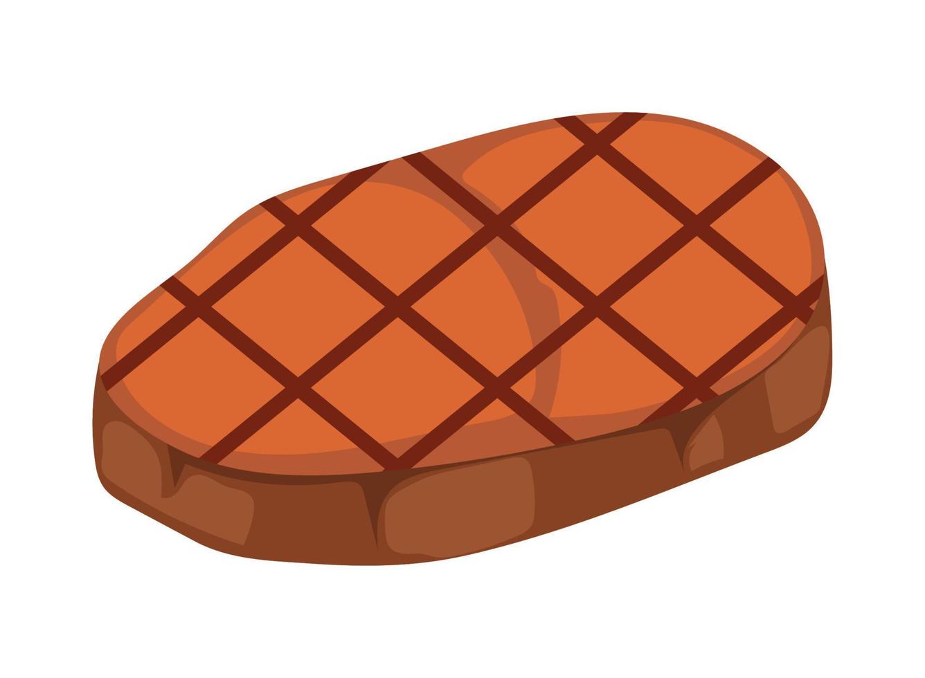 meat steak icon vector