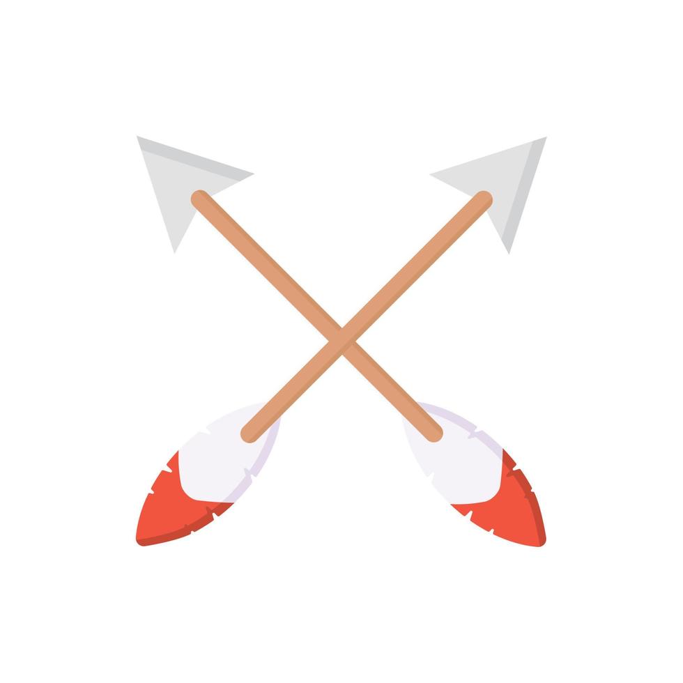 crossed hunting arrows 10966744 Vector Art at Vecteezy