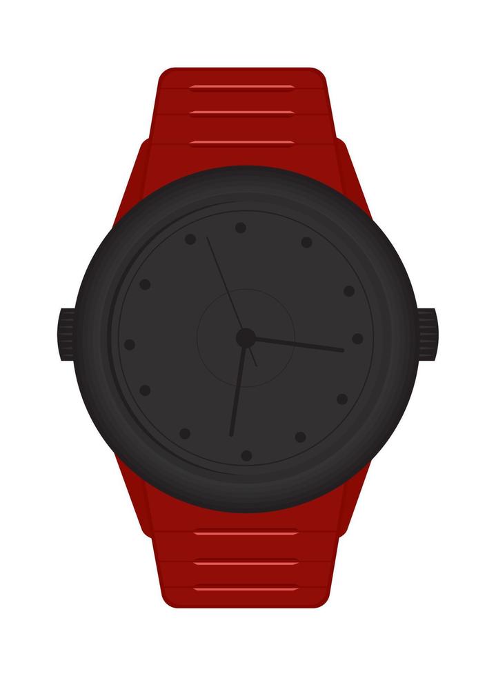 watch on white background vector